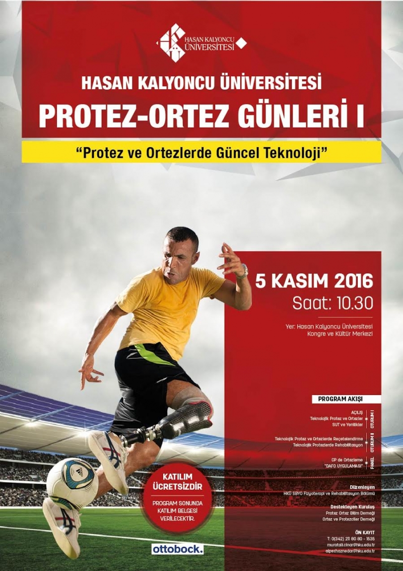 Protez-Ortez Günleri, "Protez ve Ortezlerde Güncel Teknoliji"
