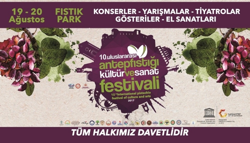 10.Uluslararası antepfıstığı kültür ve sanat festivali 