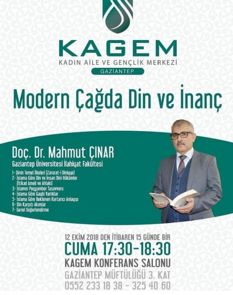 Modern Çağda Din ve İnanç seminerİ