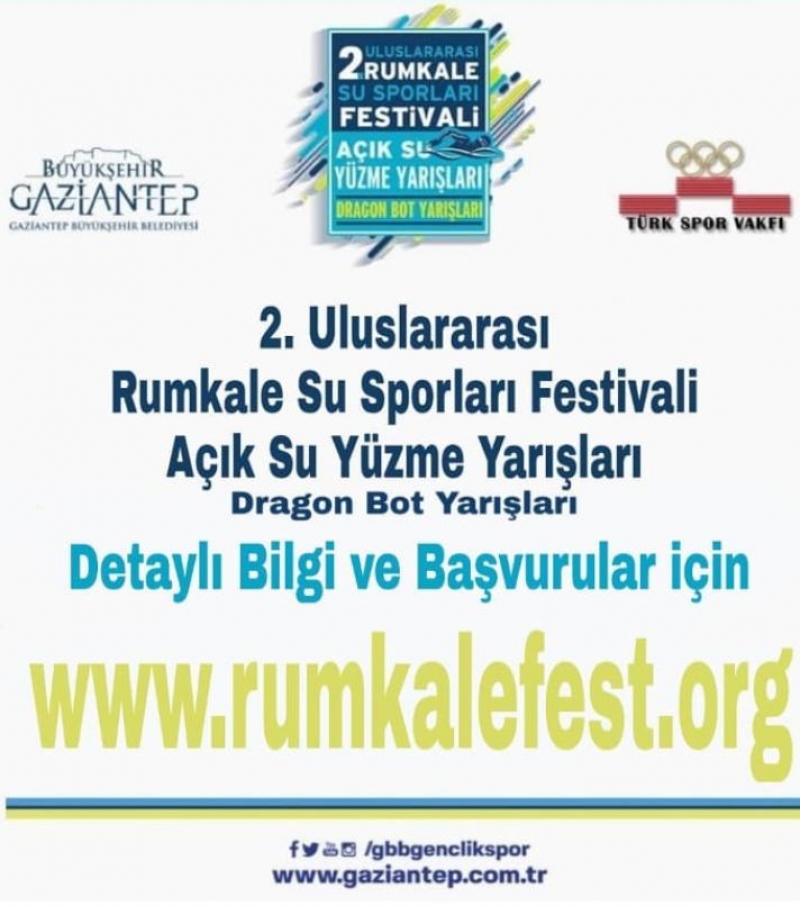 2. uluslararası rumkale su sporları festivali 