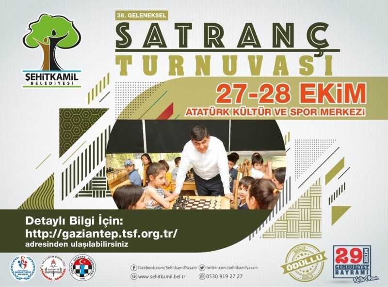 38. Geleneksel satranç turnuvası 
