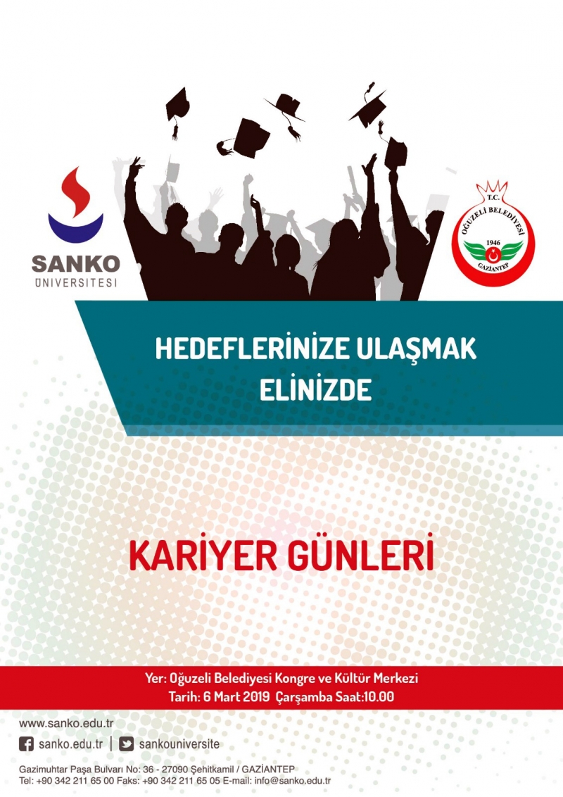 SANKO ÜNİVERSİTESİ OĞUZELİ VE KARKAMIŞ’TA KARİYER GÜNÜ DÜZENLİYOR