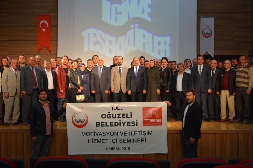 Oğuzeli Belediyesi’nden personele ‘Motivasyon ve İletişim’ Semineri