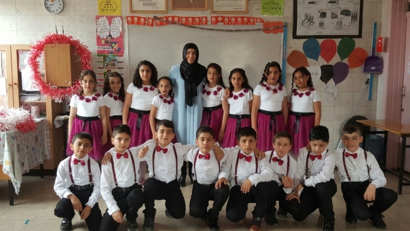 Öğrenciler 23 Nisan’ı coşkuyla kutladı