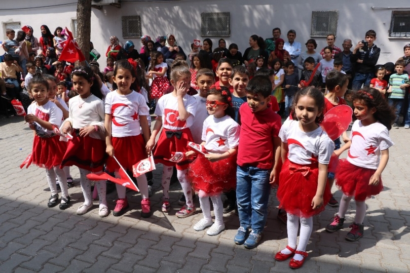 Gaziantep’te erken 23 Nisan kutlamaları