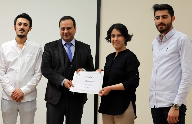 GAÜN’de  "halkla ilişkiler çalışmalarında basının önemi" konulu söyleşi