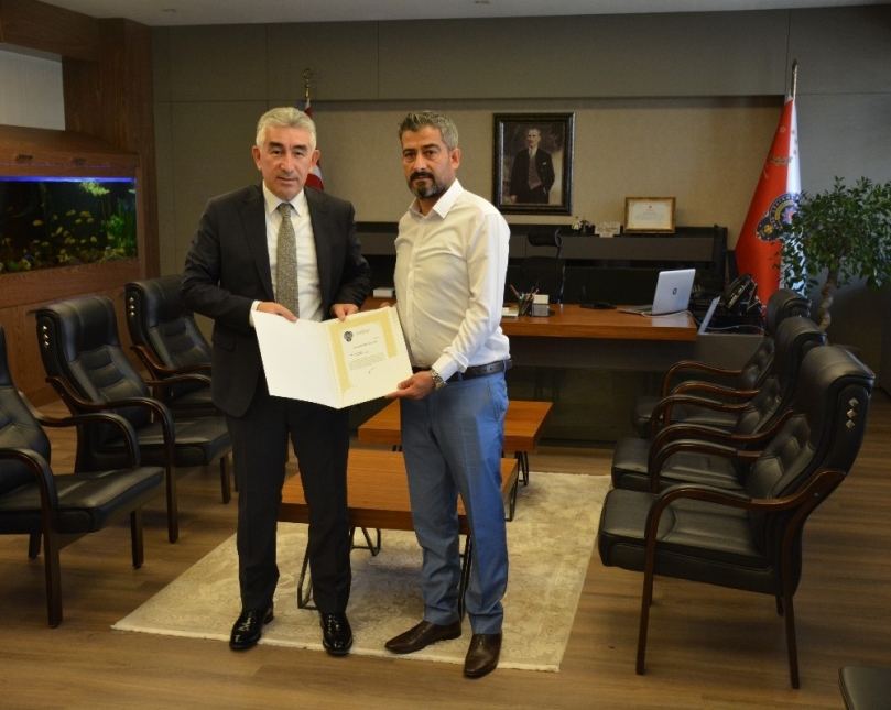 Gaziantep’te duyarlı polis ödüllendirildi