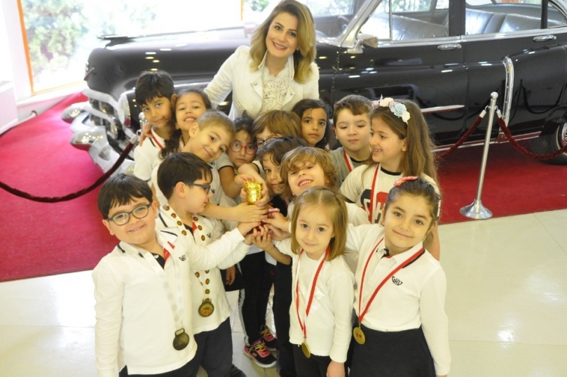 Minik GKV’liler ilk kupa ve madalyalarını satrançtan aldı