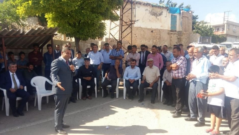 MHP’li Taşdoğan Nurdağı’nın kırsal mahallerini ziyaret etti