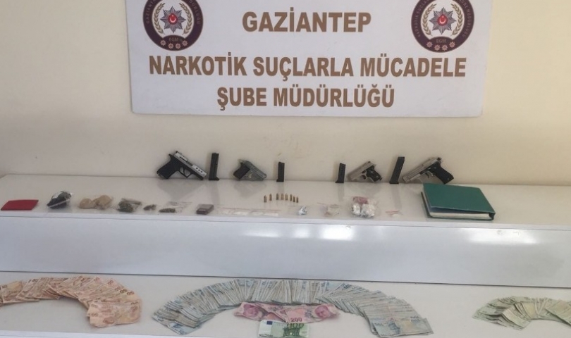 Gaziantep’te uyuşturucu satıcılarına operasyon: 11 tutuklama
