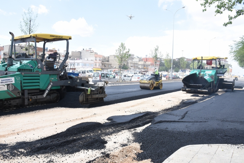 Şahinbey Belediyesi’nde Asfalt Çalışmaları Sürüyor