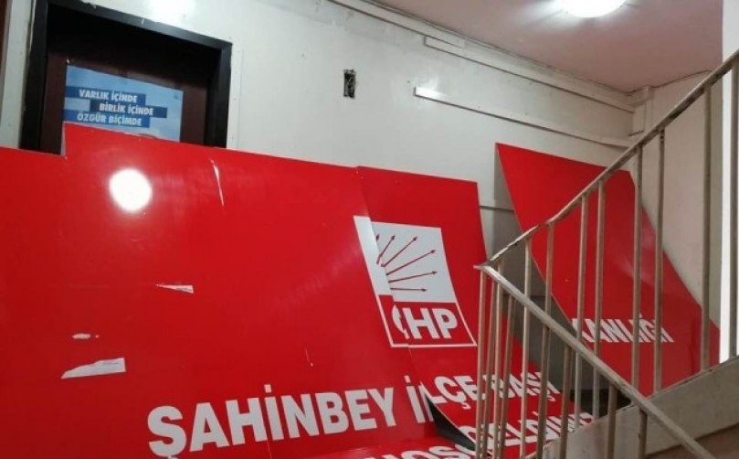 Gaziantep'te CHP’ye çirkin saldırı