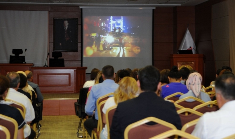 SANKO Üniversitesi’nde 15 Temmuz programı düzenlendi