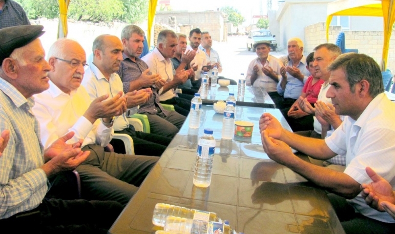 Milletvekili Erdoğan’dan taziye ziyareti