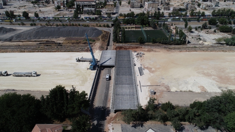 Karşıyaka Köprü İnşaatı Çalışmalarında Sona Yaklaşıldı