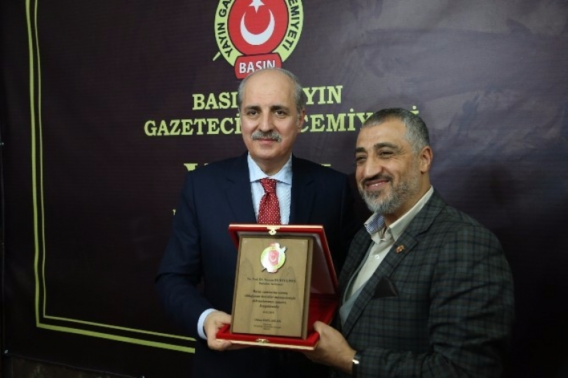 Numan Kurtulmuş basın sorunlarını dinledi