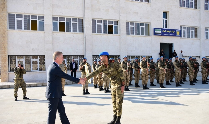 İçişleri Bakanı Soylu’dan El-Bab’daki Askerlere Moral