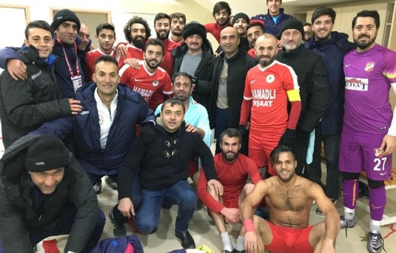 Amatör lig'den Halep’e yardım