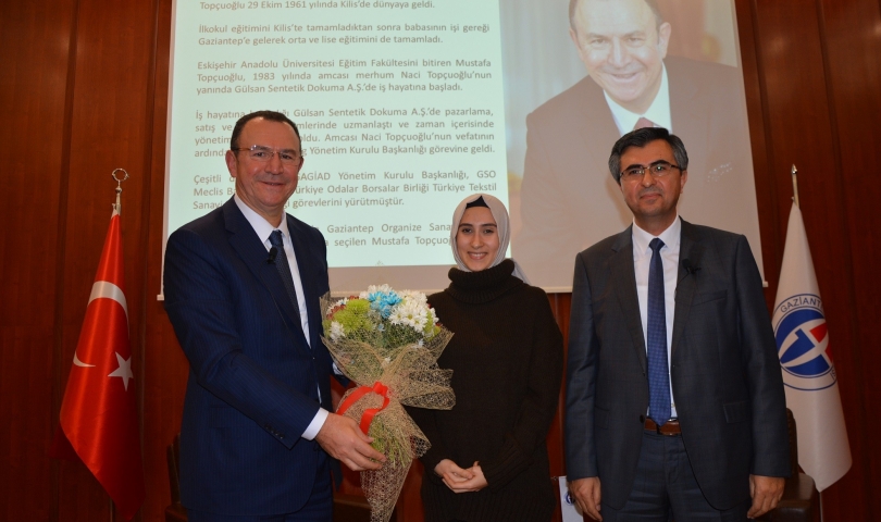 Topçuoğlu, Üniversite Öğrencilerine Tecrübelerini Anlattı