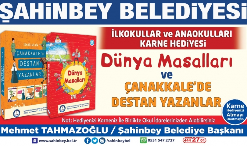 Kitaplar Şahinbey’den