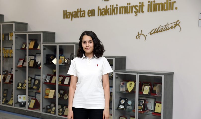 Sanko'lu öğrenci TÜBİTAK Bilim Olimpiyatları yaz okuluna seçildi