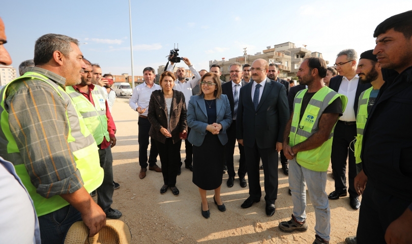 Başkan Şahin, Nizip’te yatırımları inceledi