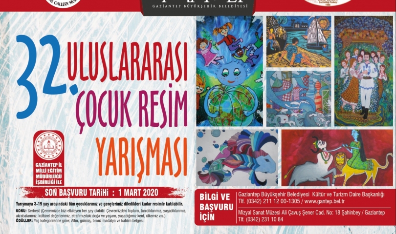 Büyükşehir’den “32’nci uluslararası çocuk resimleri yarışması”
