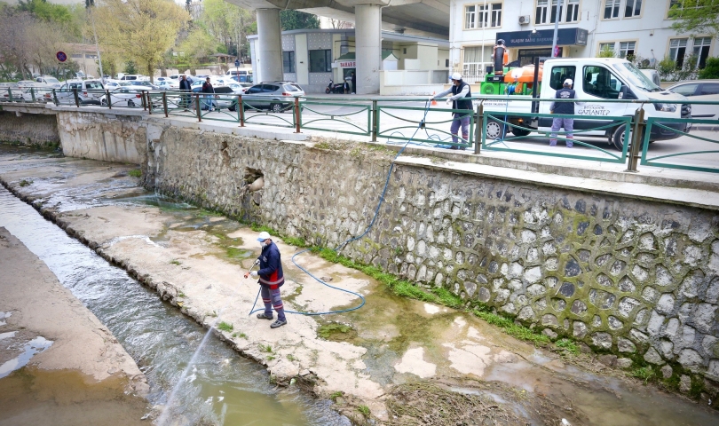 Büyükşehir’den sinek ve haşerelere karşı ilaçlama
