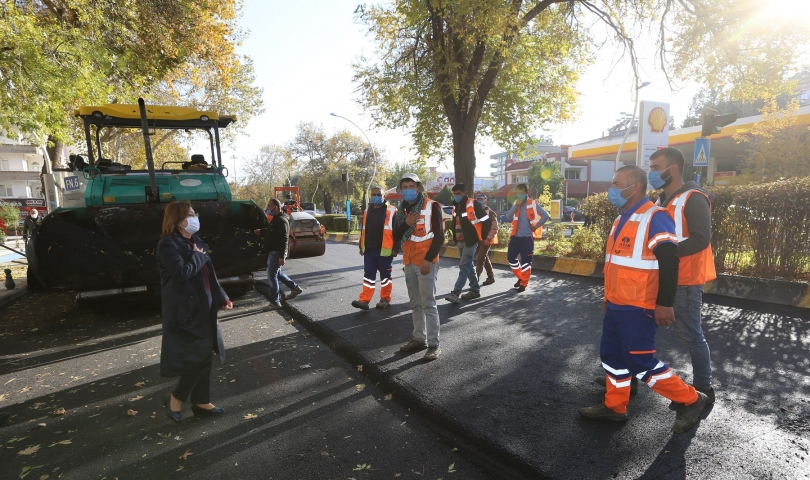 Büyükşehir, 2020 yılında 318 kilometrelik yol çalışması yaptı