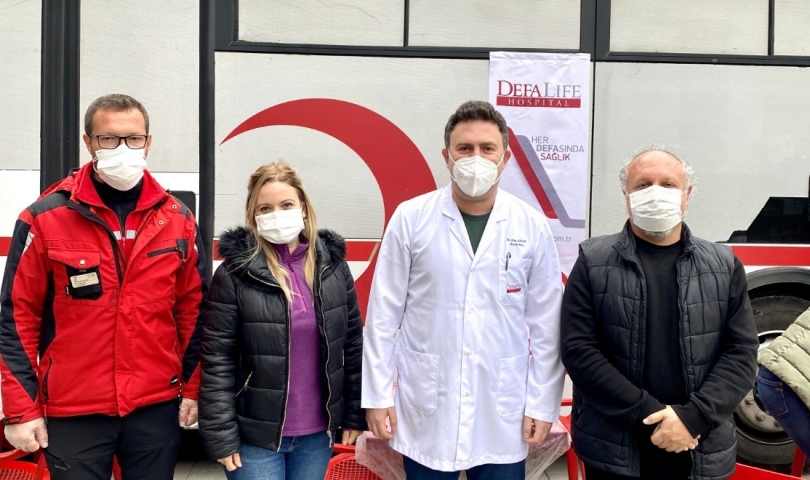 Defalife’den Türk Kızılay’ına tam destek