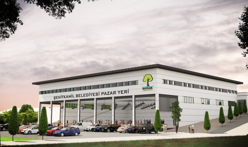 Gaziler Mahallesine pazar yeri ve kütüphane yatırımı