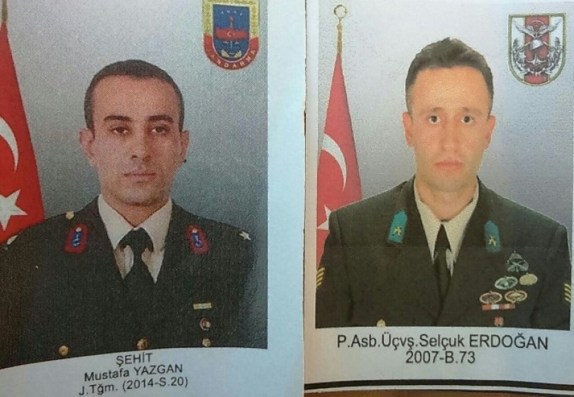 Şehitlere uğurlama ve karşılama töreni