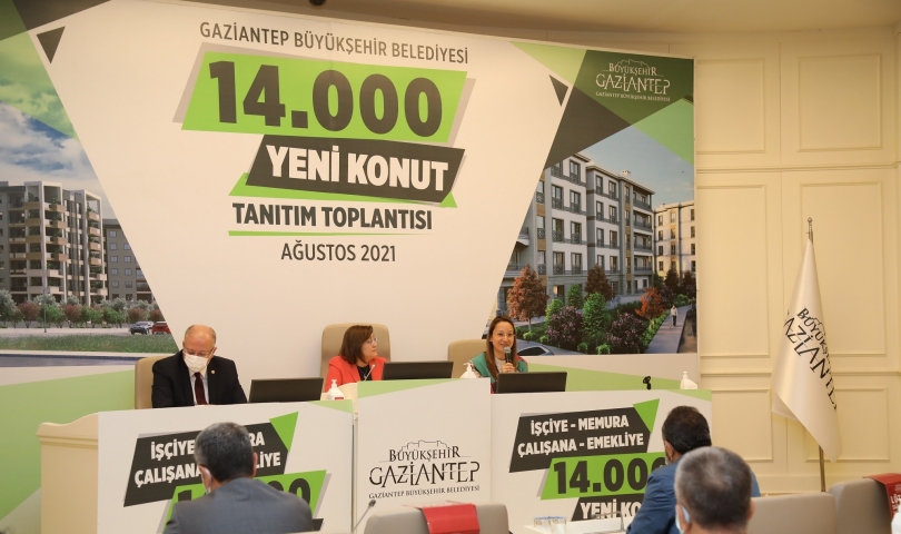 Büyükşehir, "14 Bin Konut Projesi"  için kolları sıvadı