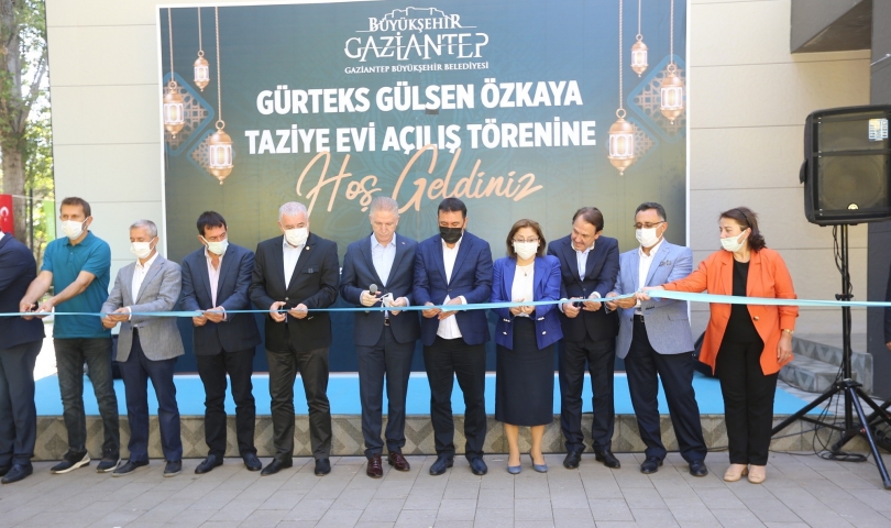 Gülşen Özkaya Taziye Evi’nin Açılış Töreni düzenlendi