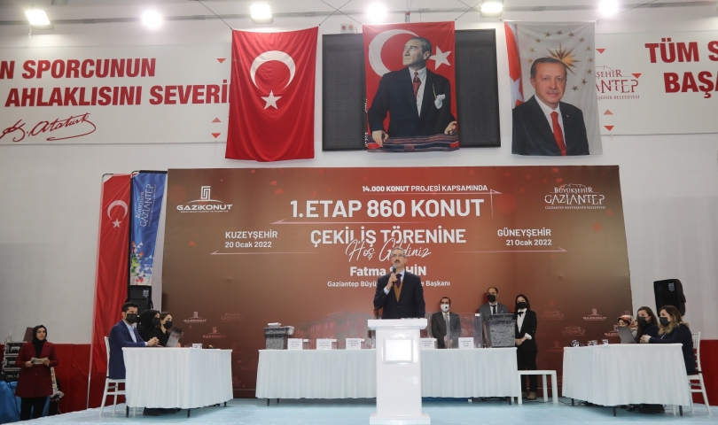 14 Bin Konut Projesi kapsamında kuralar Güneyşehir için çekildi!