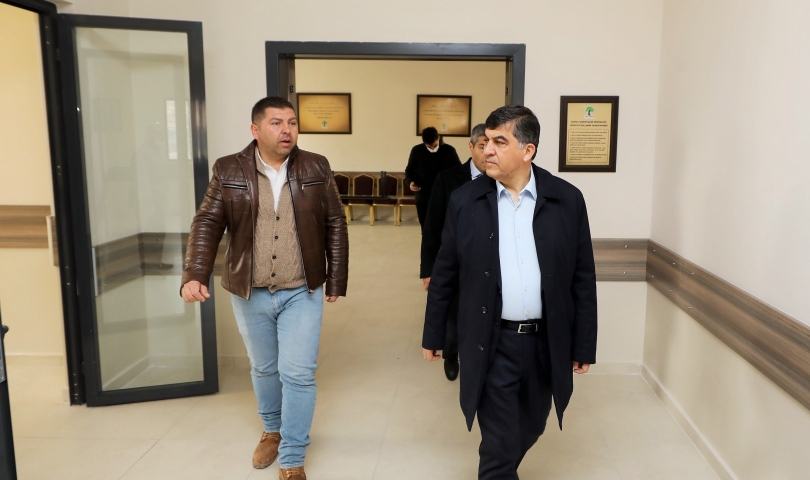 Başkan Fadıloğlu, tamamlanan sosyal tesisi inceledi