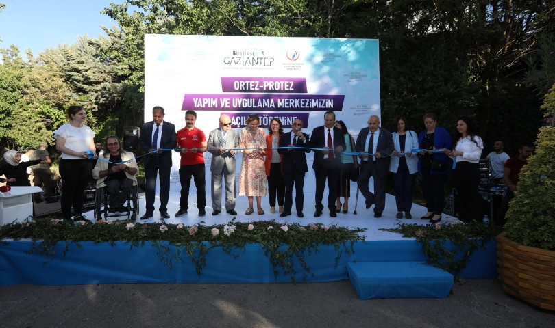 Gaziantep Büyükşehir’in Ortez-Protez Yapım ve Uygulama Merkezi açıldı
