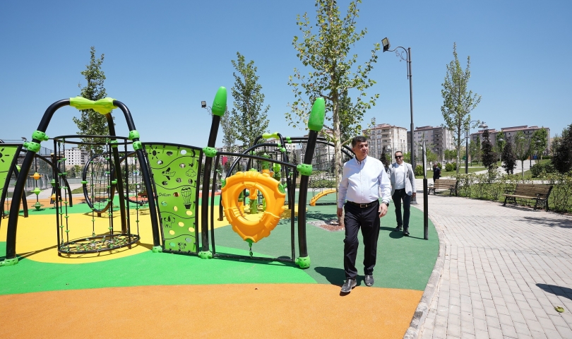 Belkıs Millet Bahçesi, halkın kullanımına açıldı