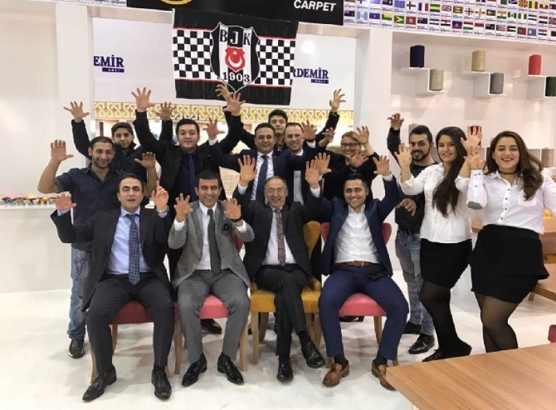 Domotex’te Gaziantep ve Beşiktaş Rüzgarı