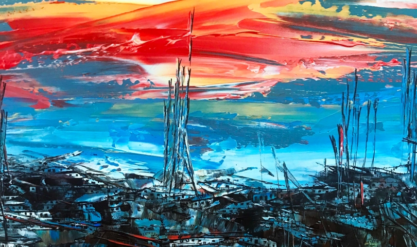 Ressam Mümin Candaş: “Eserlerimin ilkeleri olan bir anlayışla bir arada olması mutluluk verici”
