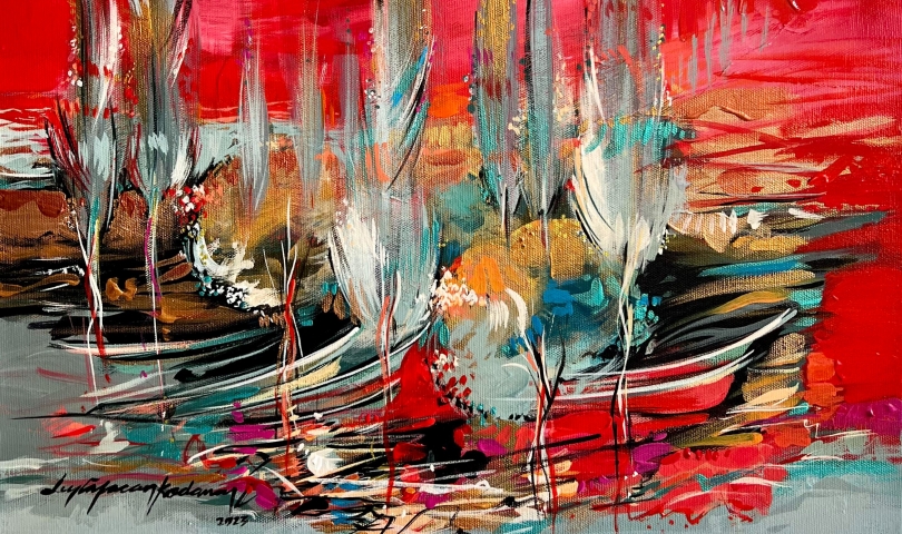 Ressam Leyla Afacan Kodaman, SANKO’da sergi açacak
