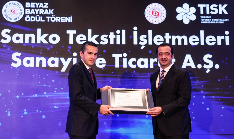 SANKO Tekstil “Beyaz Bayrak” kazanan ilk iş yerleri arasında