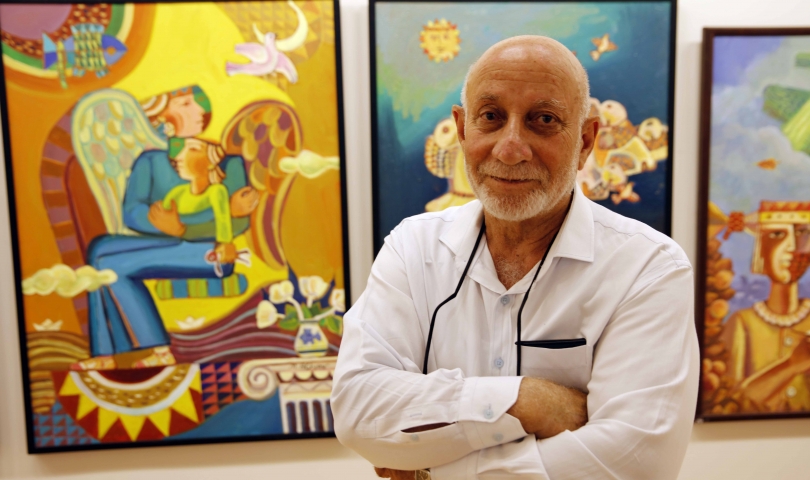 Ressam Muhammet Aliyev’in Sanko Sanat Galerisi’nde Açtığı Sergi Devam Ediyor