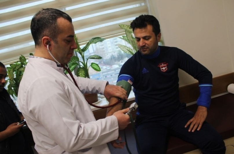 Bülent Uygun sağlık kontrolünde