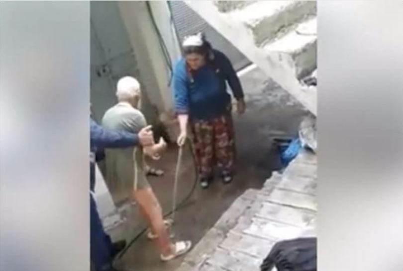 Yaşlı adama yapılan vicdansızlık