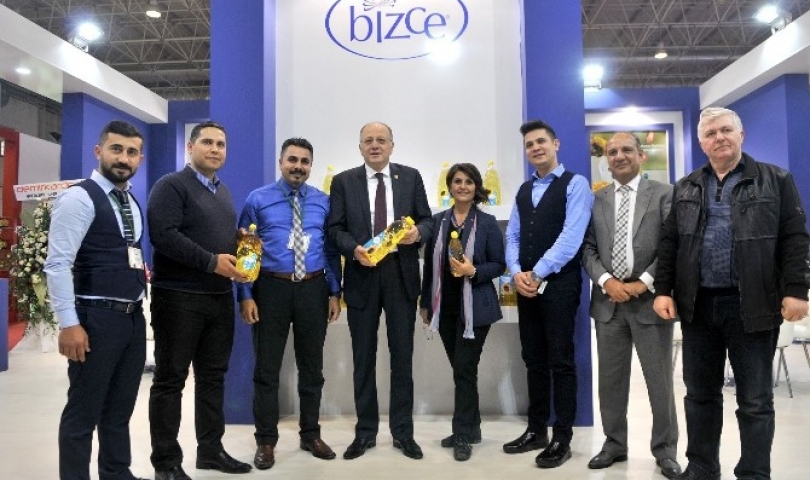 Koçer’den Bizce Yağ standına ziyaret