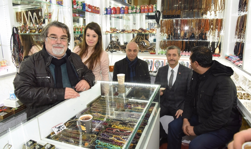 Zincirli Bedesten Esnafından Kahveye Davet