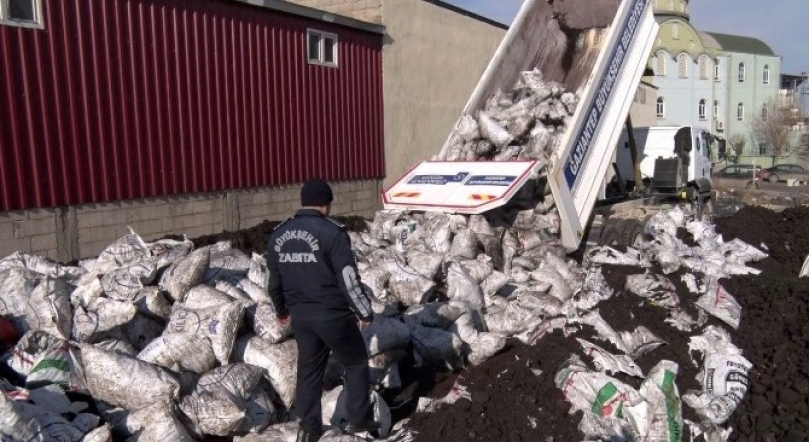 337 ton kaçak kömüre el kondu