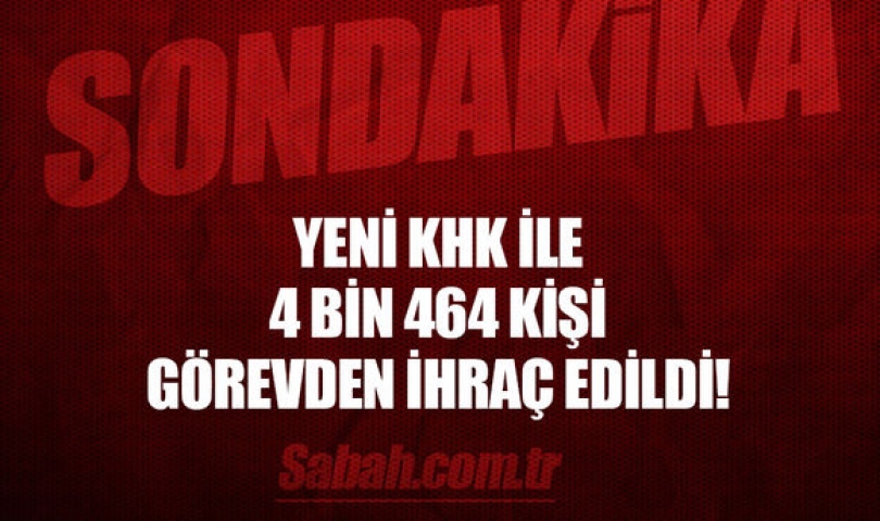 Son dakika haberi: 686 sayılı KHK yayımlandı