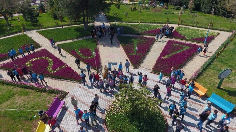 Gaziantep 5 milyon çiçek ile süslendi